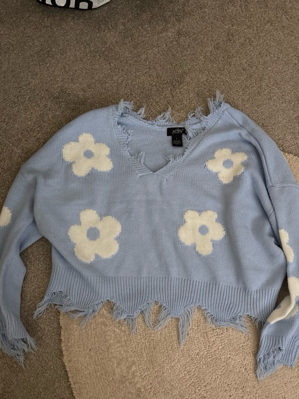 Sweater in lt blue